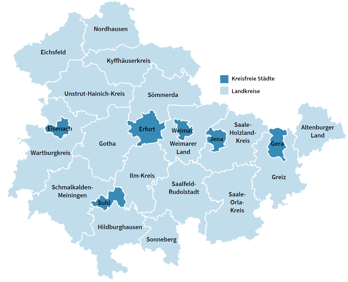 Ämter in Thüringen